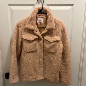 The Children's Place Tan Teddy Jacket